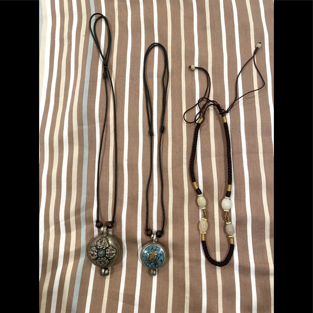 Tibetan Sterling Silver Locket Bundle